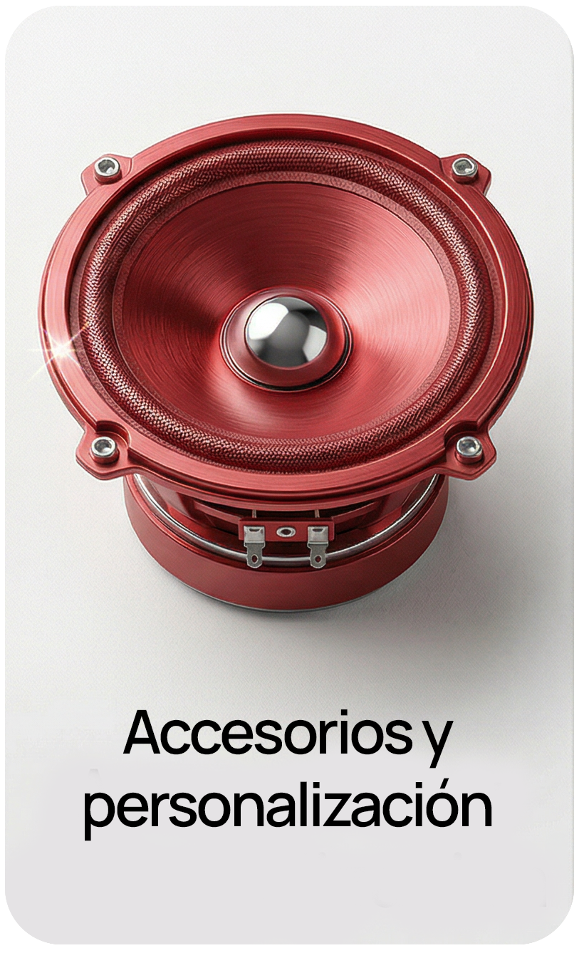 Accesorios y personalización