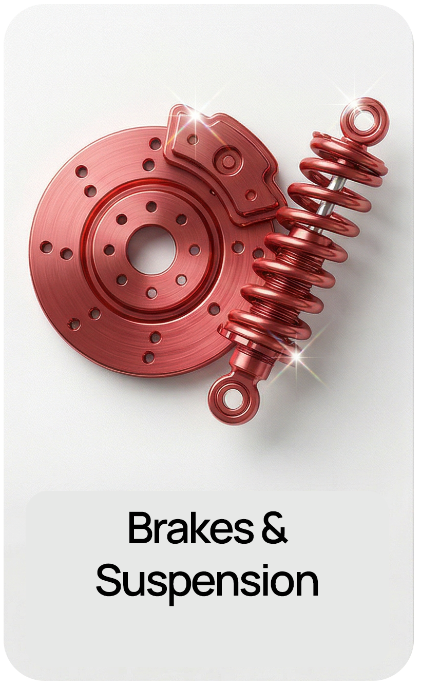 Brakes and suspension